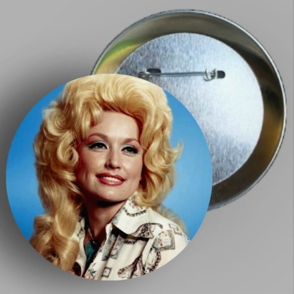 Dolly Parton Button Pin Bundle Country Music